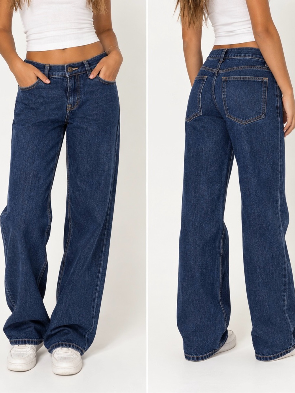 Hollister low-rise baggy jeans size 00R 24